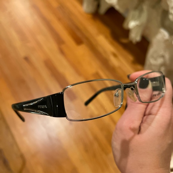 Never been worn pair of Prada glasses with diamond in side. - Picture 2 of 6